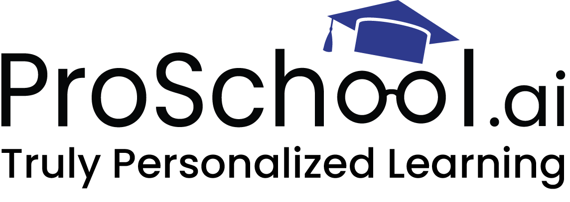 Logo od ProSchool, Personalized Learning Platform.