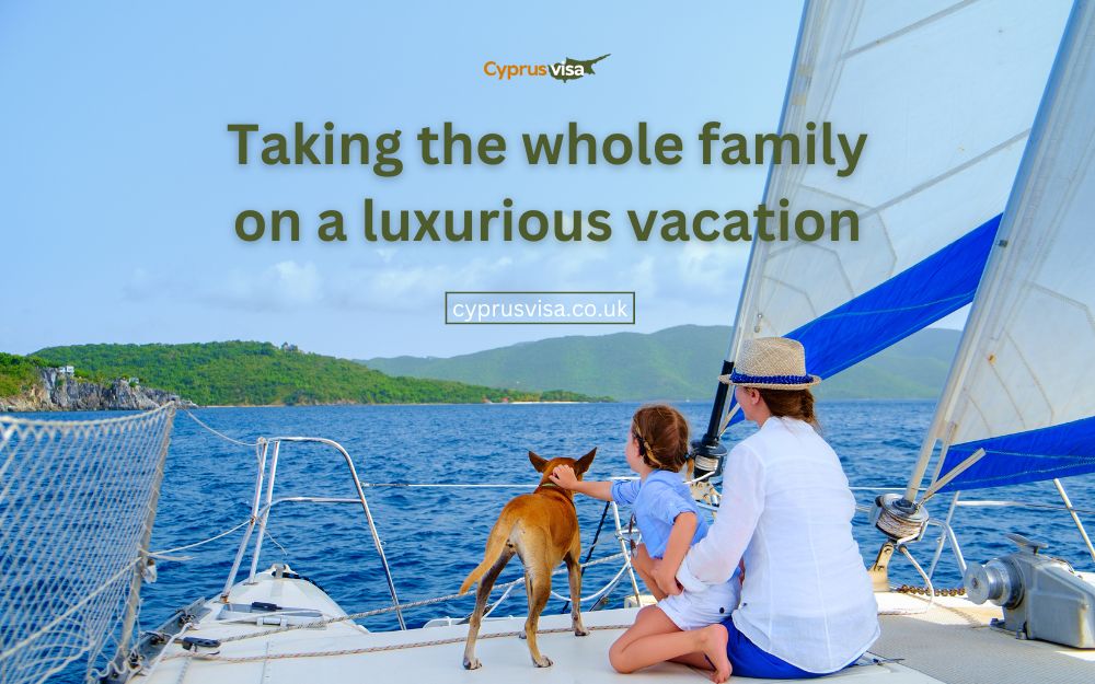 Taking the whole family on a luxurious vacation