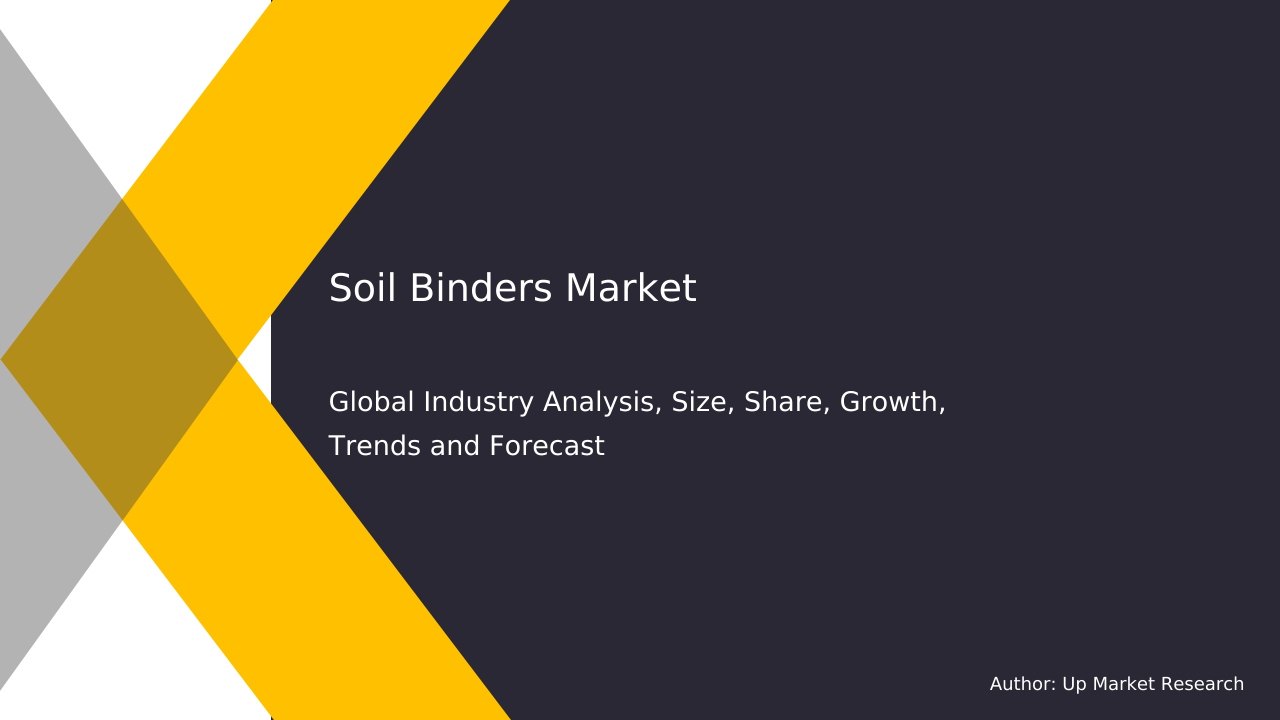 Soil Binders Market