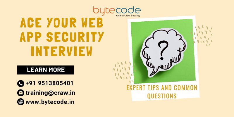 Ace Your Interview: Web Application Security Questions and Answers