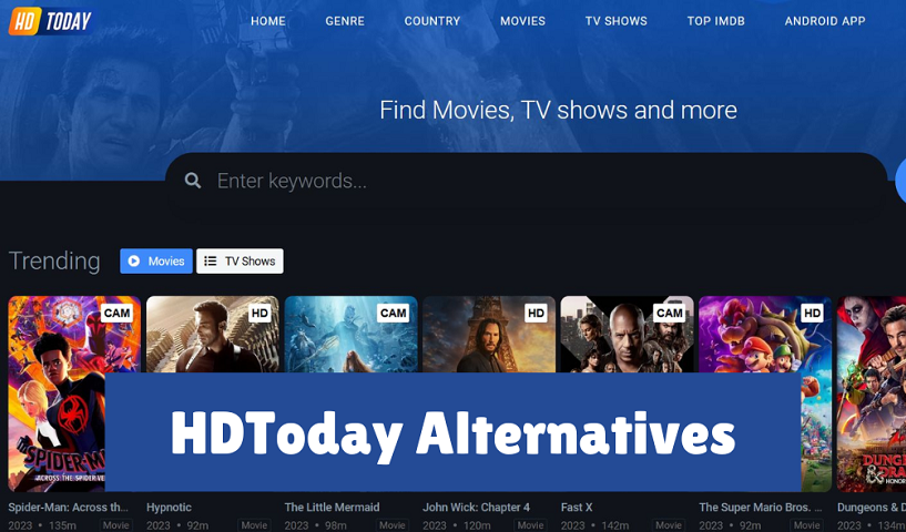 HDToday Alternatives