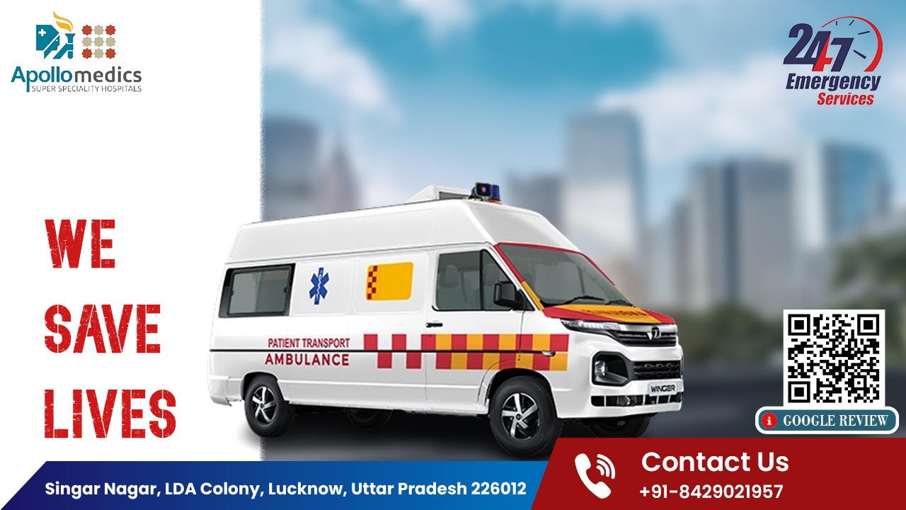 Emergency Ambulance Service in Lucknow