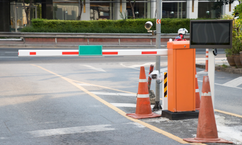 Automatic boom barriers