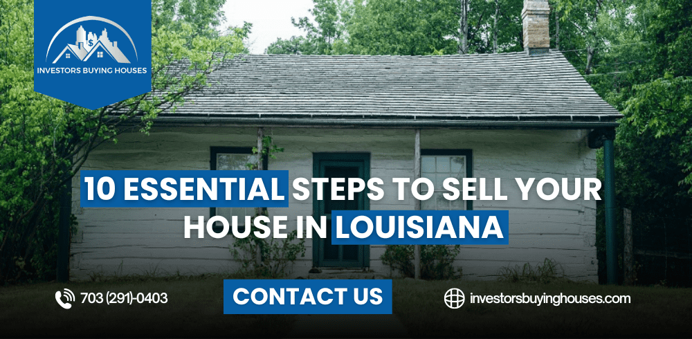 Sell your house in Louisiana