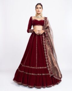 Dual-Tone Lehenga