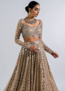 Mirror Work Lehenga