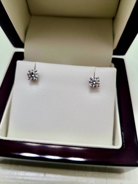 moissanite earrings