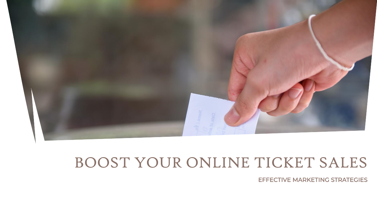 Boost Your Online Ticket Sales