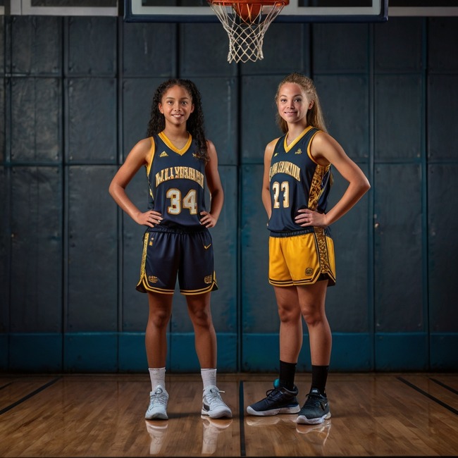 Girls Basketball Shorts