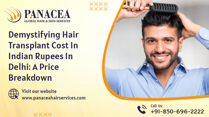 Hair Transplant Cost in Indian Rupees