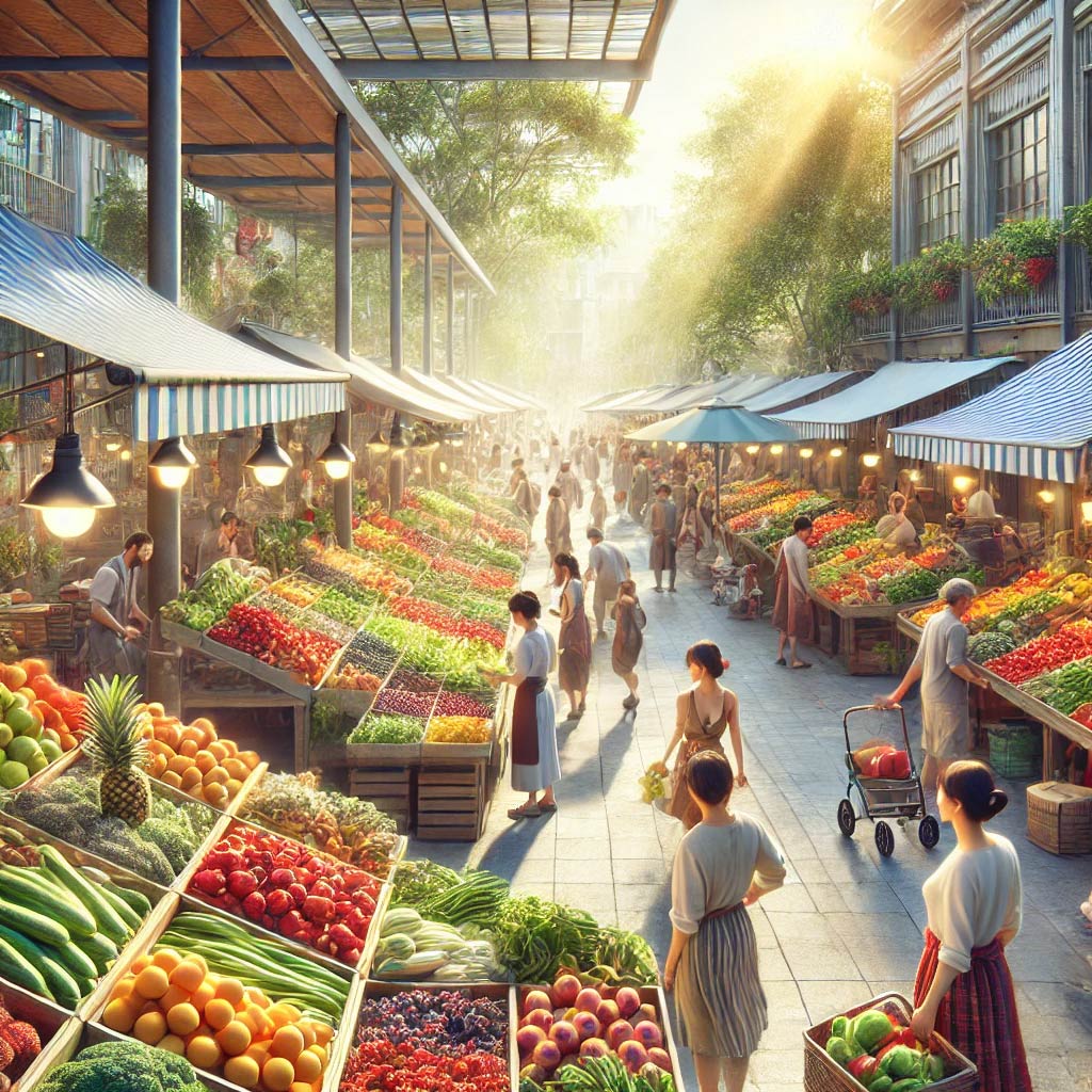 Wellness Activities like the farmers market, exercise, nutrition, meditation and more.