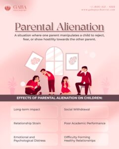 Describes the effects of parental alienation in children