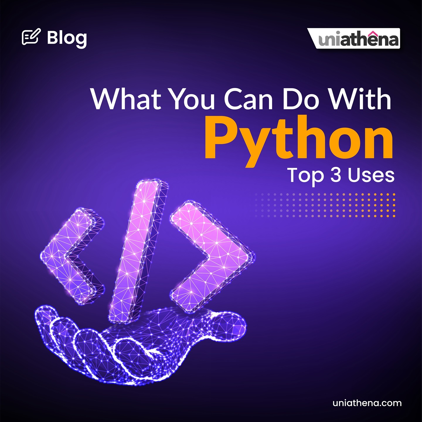 What You Can Do With Python Top 3 Uses
