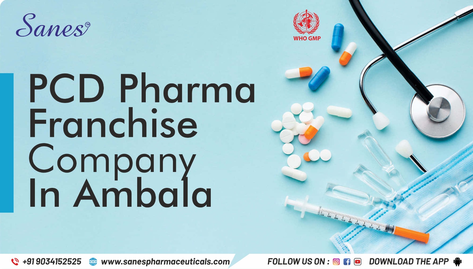 PCD Pharma Franchise Company in Ambala