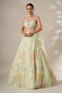 Pastel Floral Lehenga