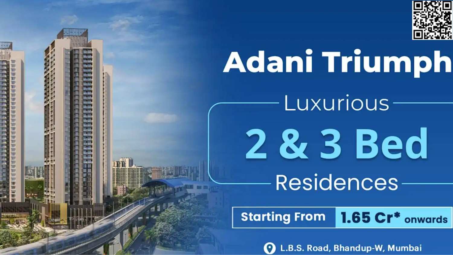 adani triumph , adani triumph kanjurmarg