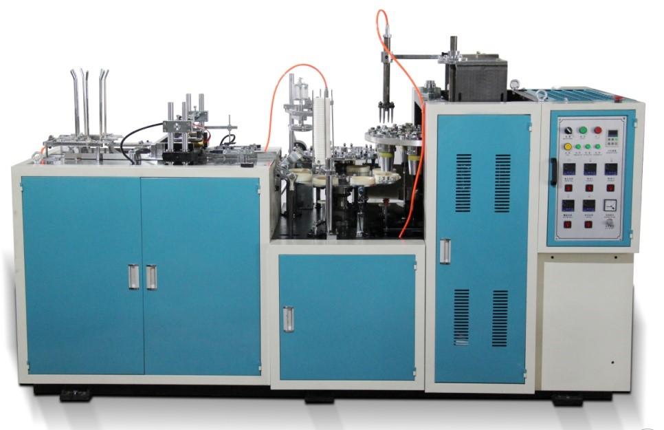 Paper cup making machine