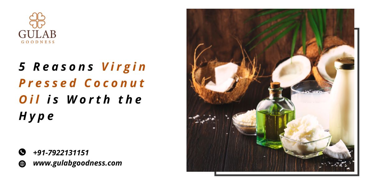 virgin pressed coconut oil