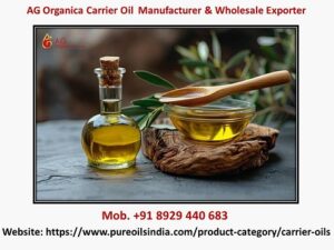 AG Organica is a prominent manufacturer and wholesale supplier of carrier oils and essential oils