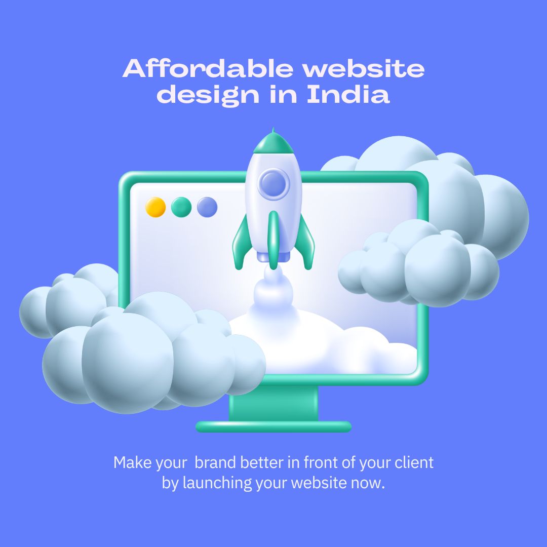 Affordable website design in India