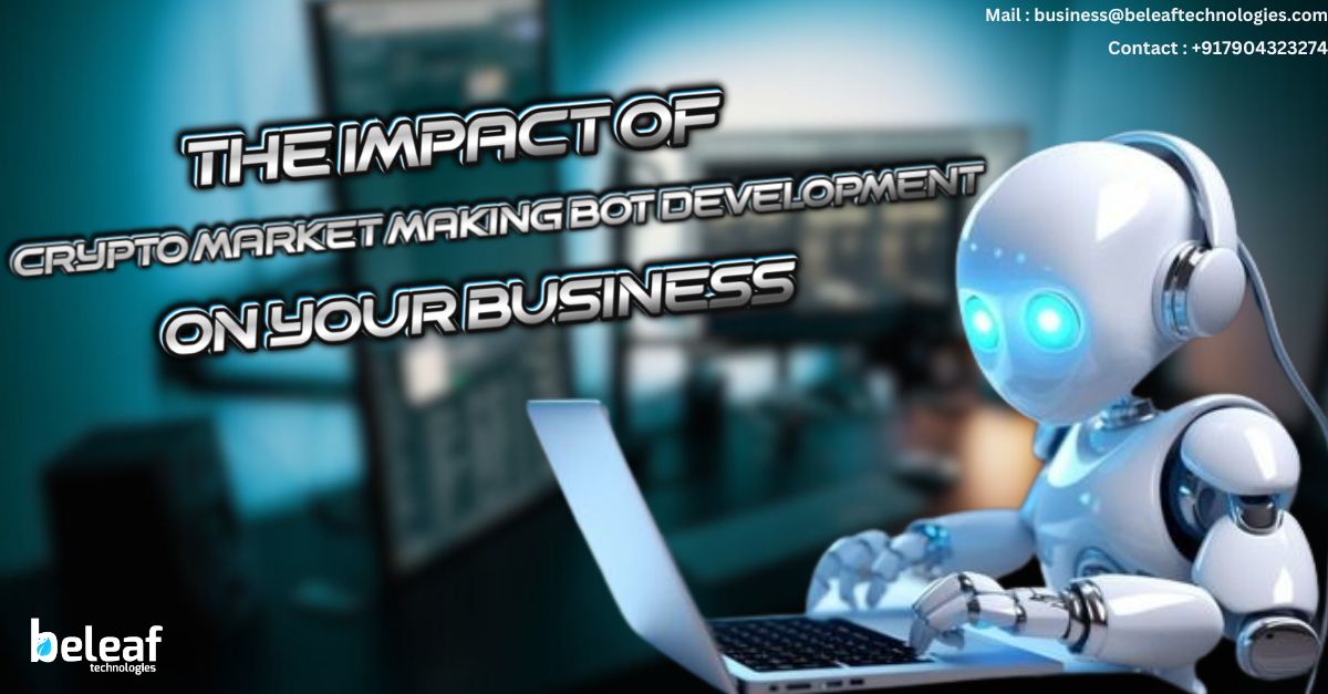 Crypto market making bot develpment