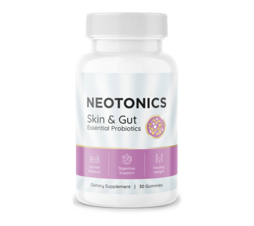 "Unlock Your Brain's Full Potential with Neotonics Supplements. A stylized illustration of a brain with glowing neurons and synapses, surrounded by supplements and nutrients. The brain is broken free from chains, symbolizing the unlocking of its full potential. The background is a warm, sunny color, representing optimism and energy."