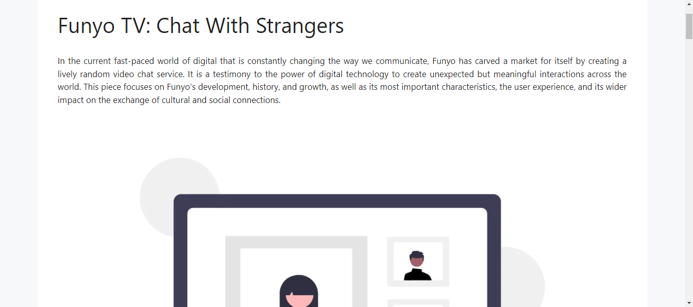 Funyo Alternative: Tracking down New Ways to Chat with Strangers Online