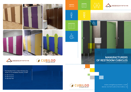 Toilet cubicle manufacturers - Cubiloo