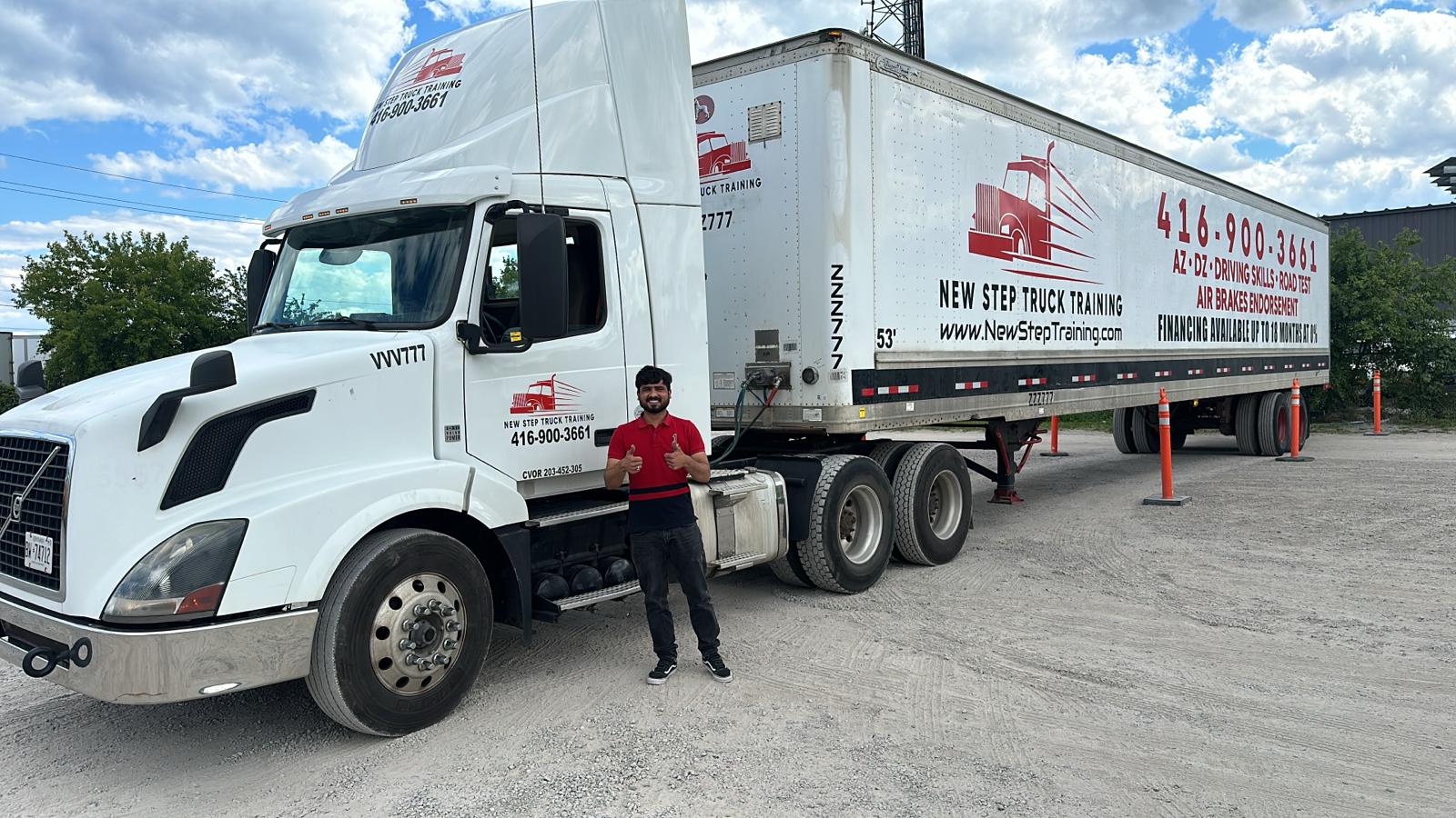 new step truck training