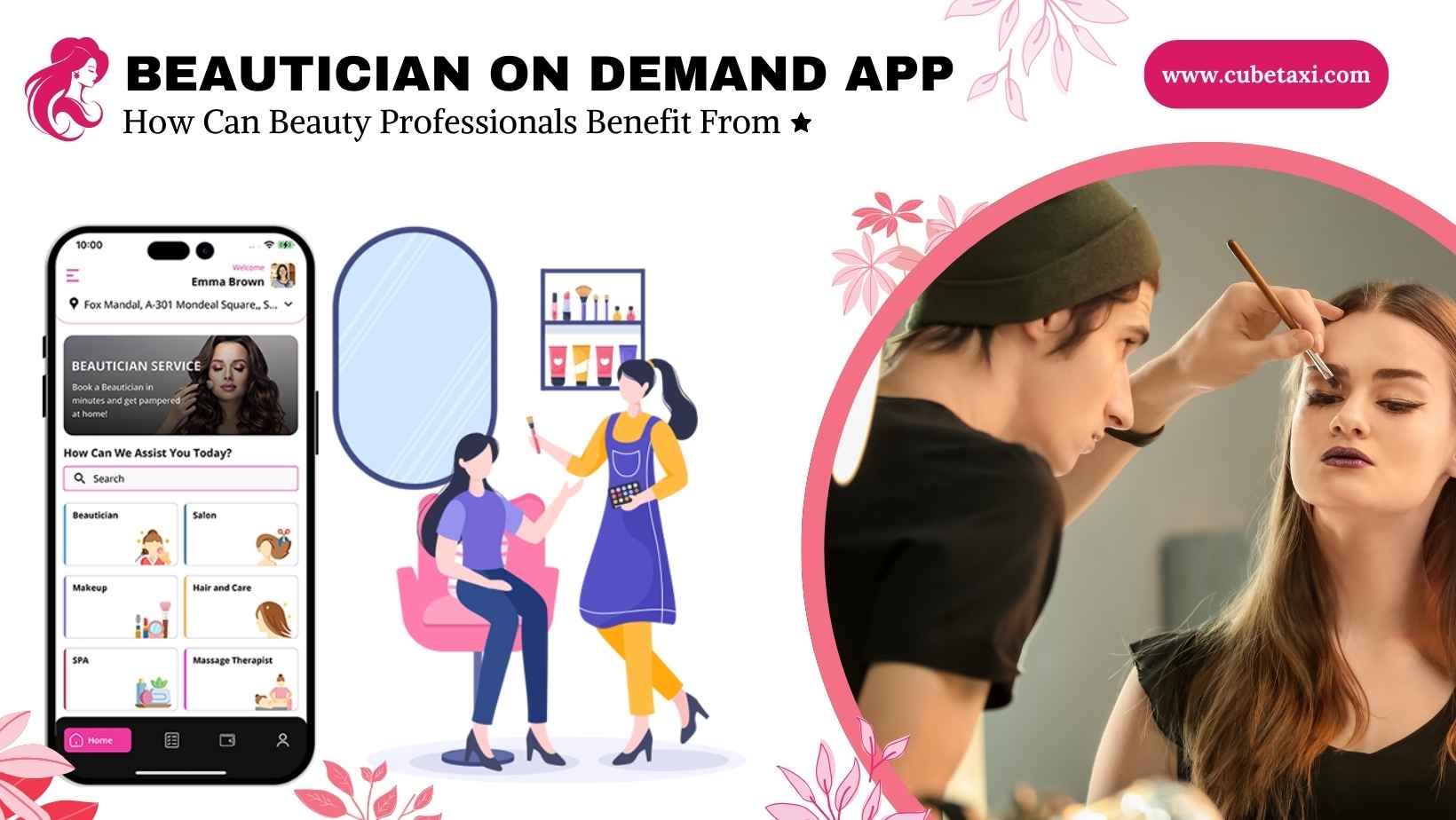 beautician on demand app