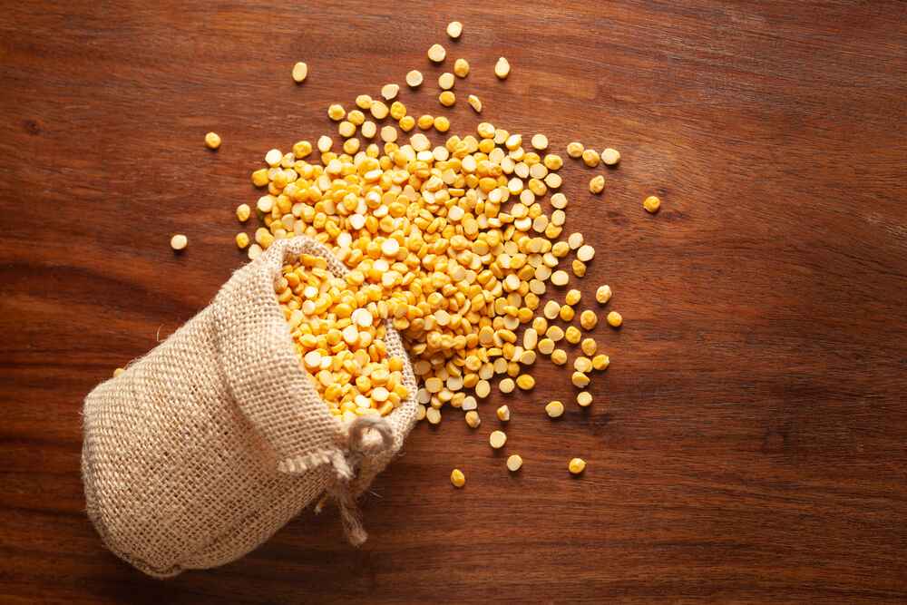 Organic chana dal