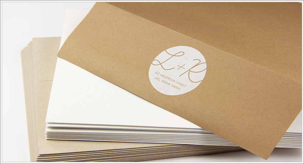 Custom kraft paper