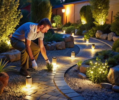 landscape lighting installers