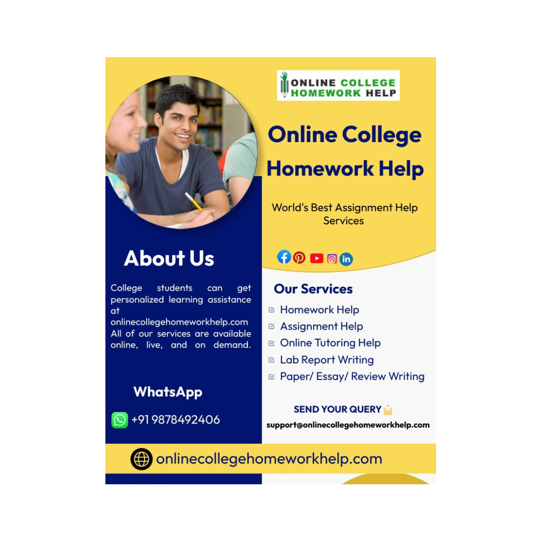 online college homework help