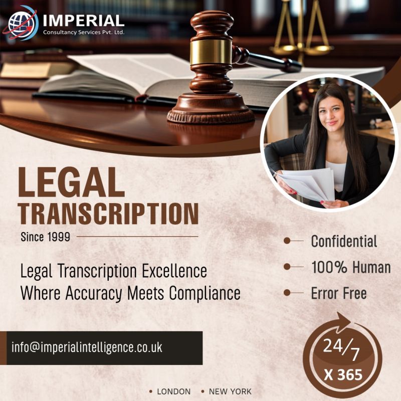 legal transcription in london
