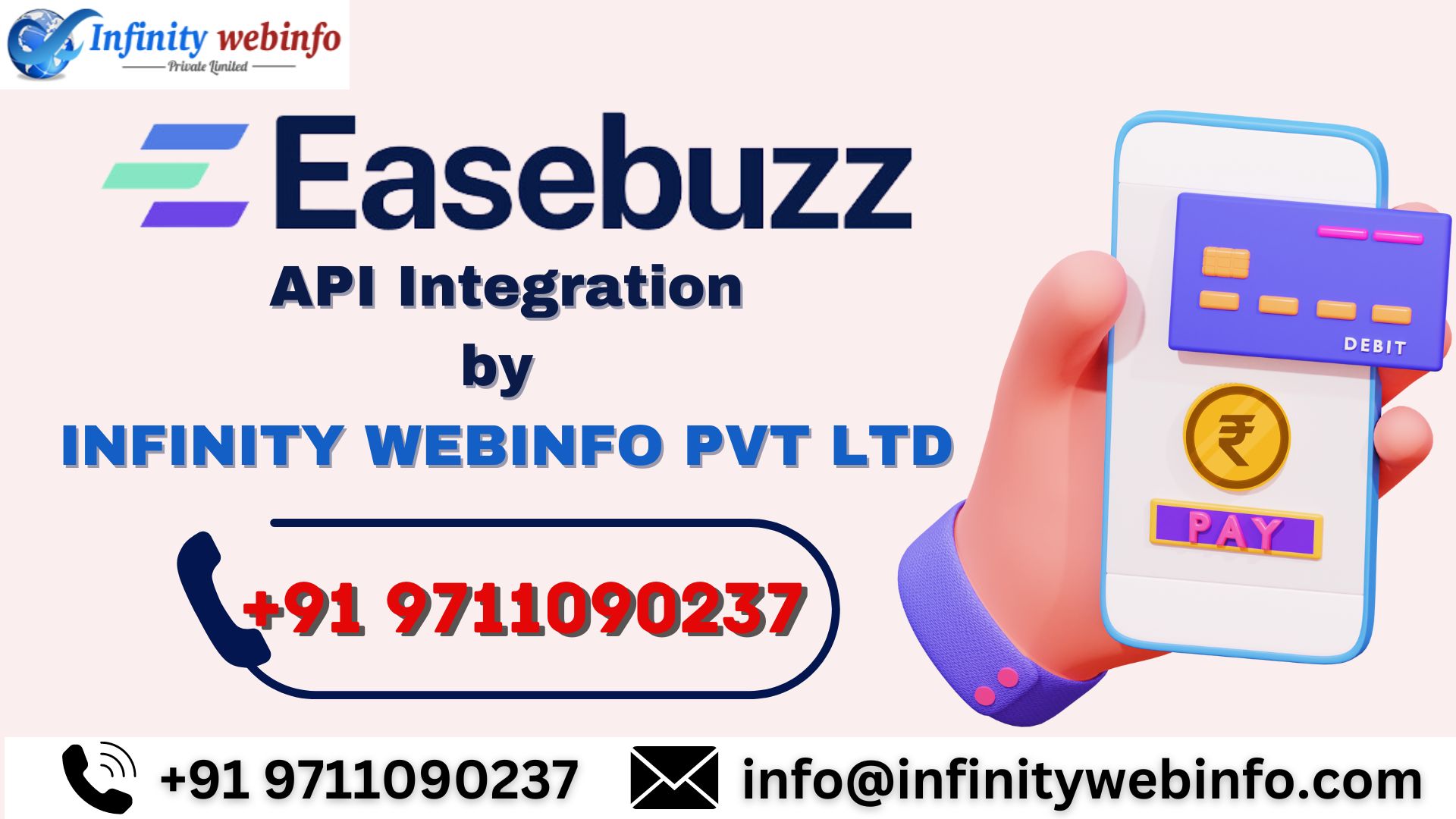 Easebuzz API Integration by Infinity Webinfo Pvt. Ltd.: A Streamlined Payment Gateway Solution