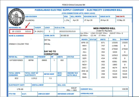 FESCO Bill Online Payment