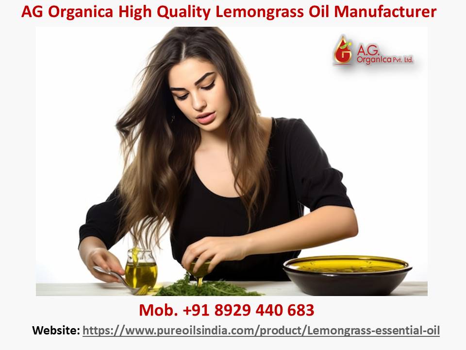 AG Organica Lemongrass Oil Manuffacturer And Wholesale Supplier