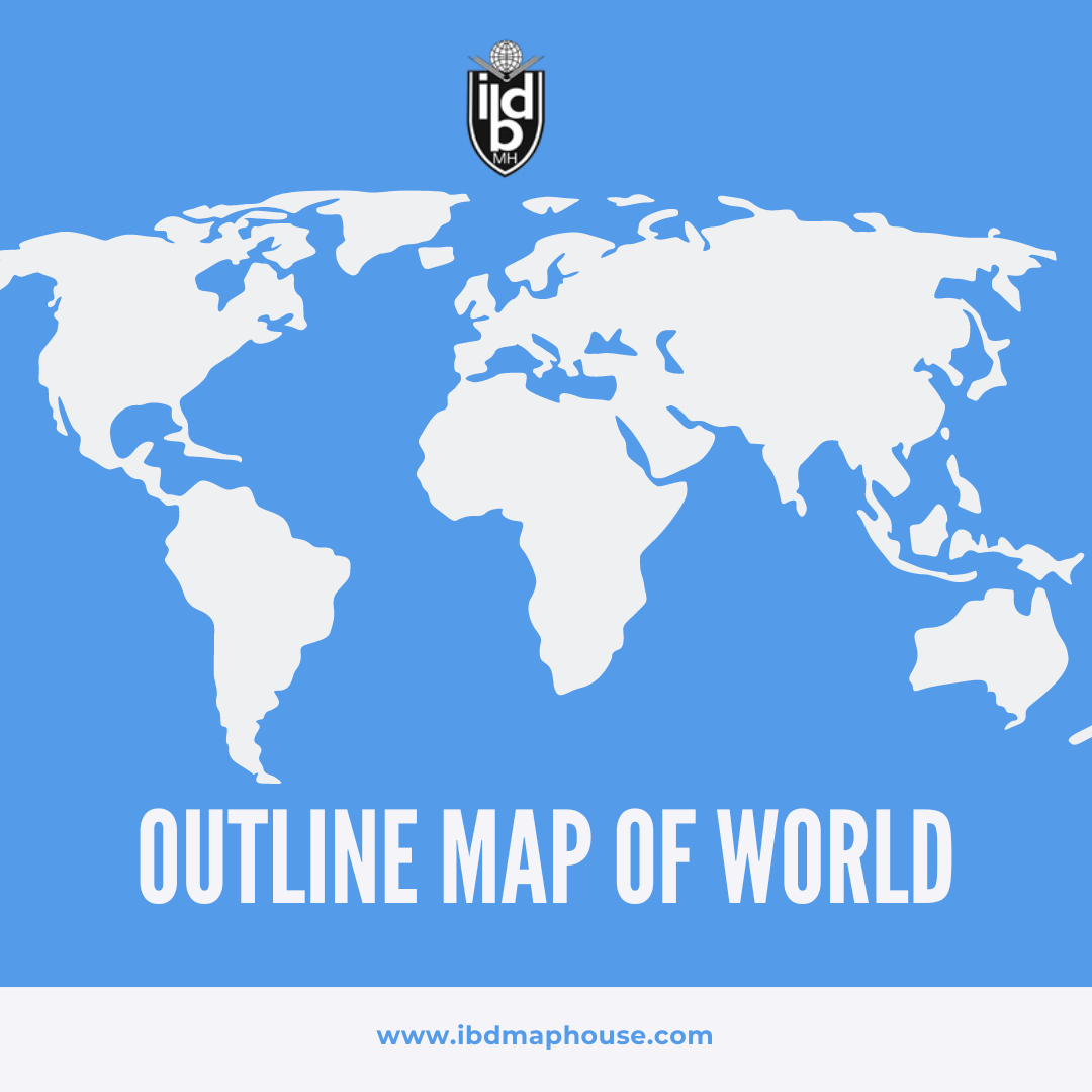 outline map of world
