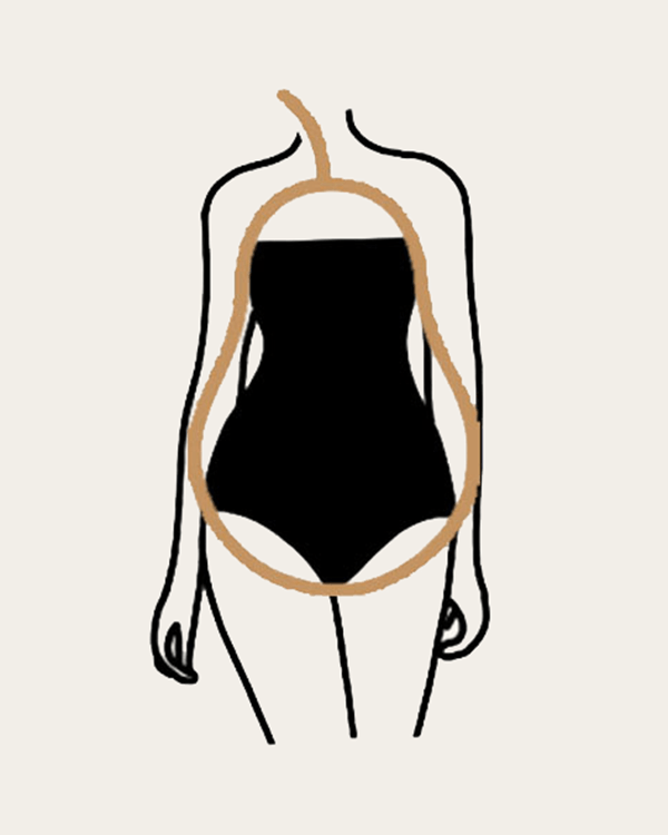 Pear Shaped body shpe