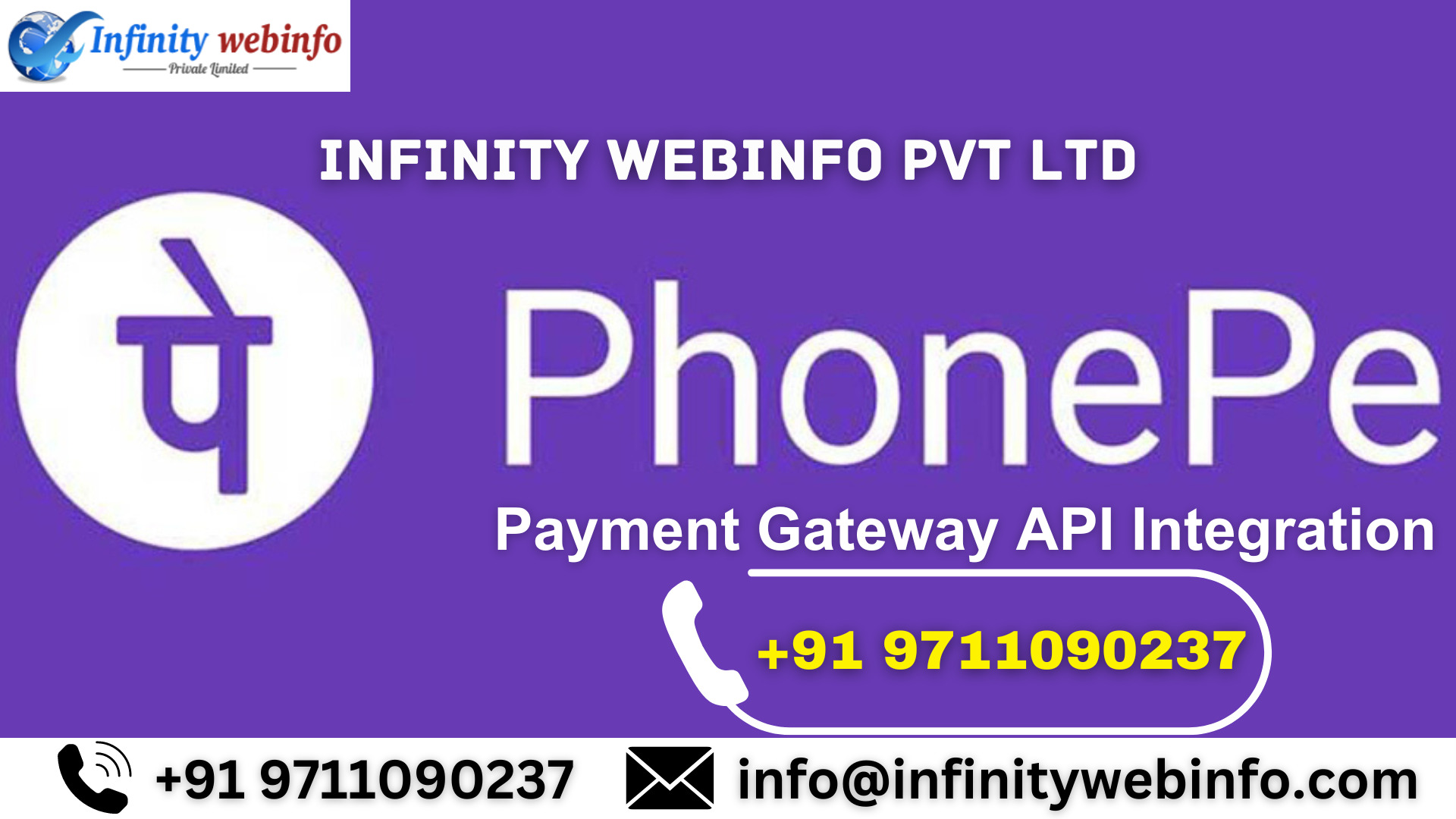 PhonePe API Integration by Infinity Webinfo Pvt Ltd