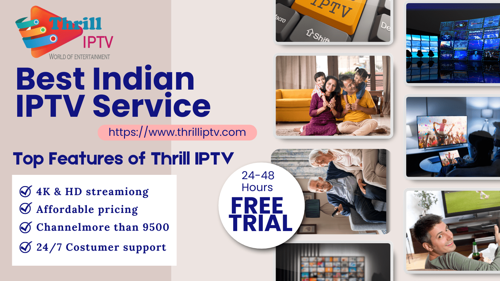 Indian IPTV service provider