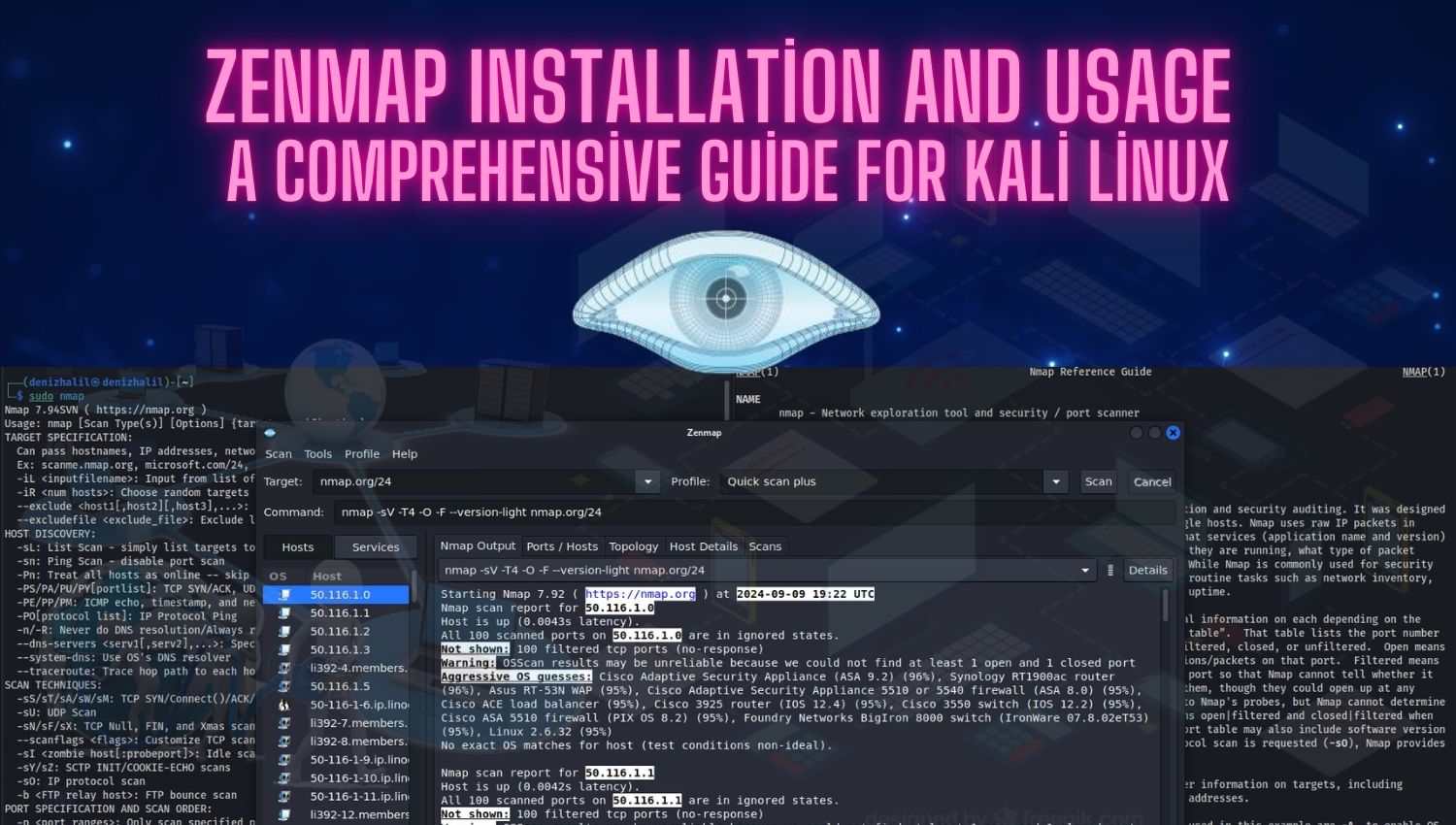 Zenmap Installation and Usage A Comprehensive Guide for Kali Linux
