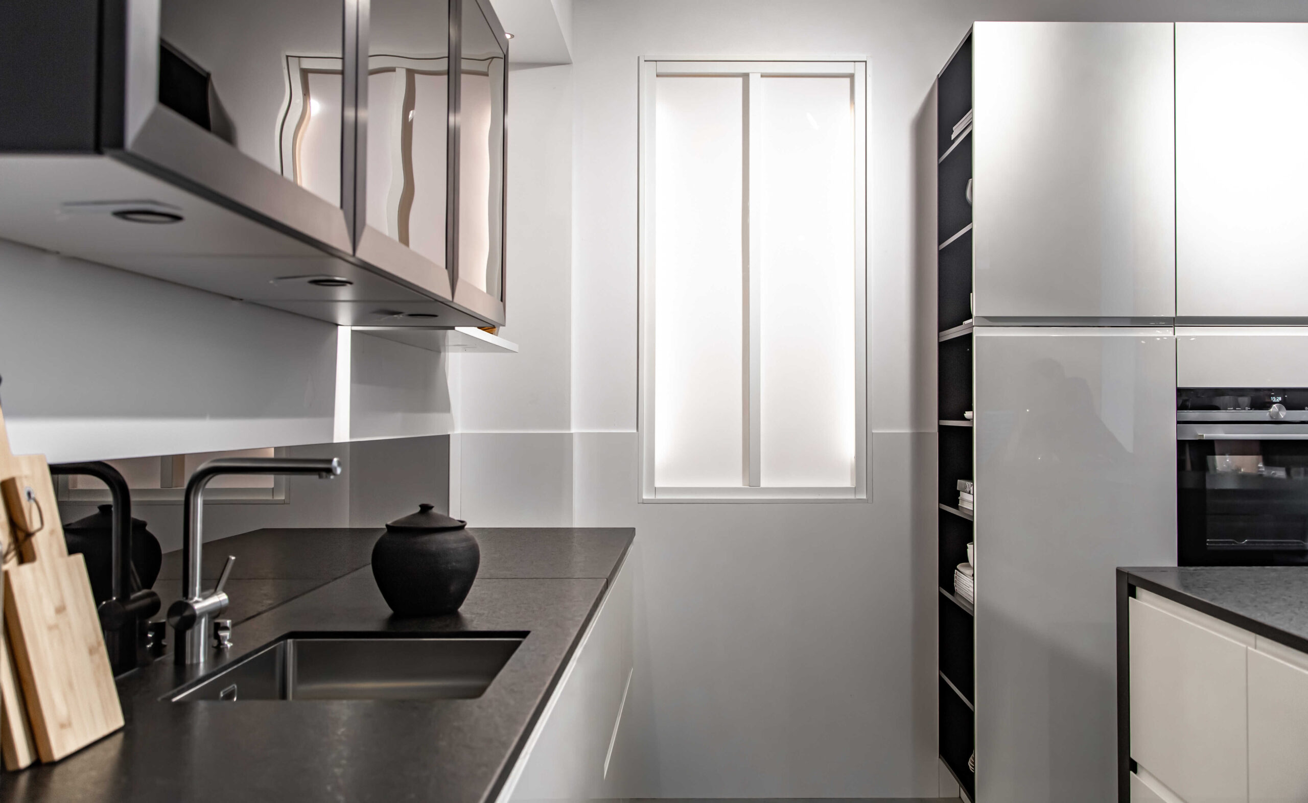 modern kitchen cabinet