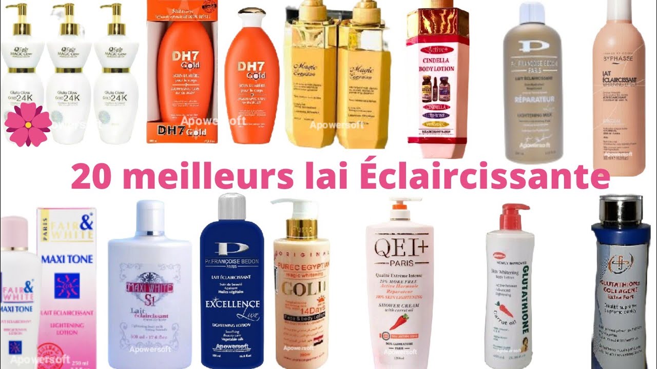 Lait Éclaircissant Rapide et Efficace sans Hydroquinone