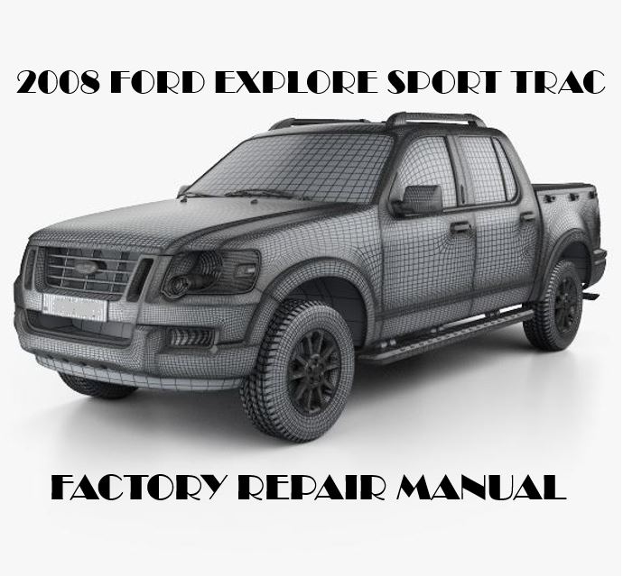 2008 Explorer Sport Trac Service Manual PDF