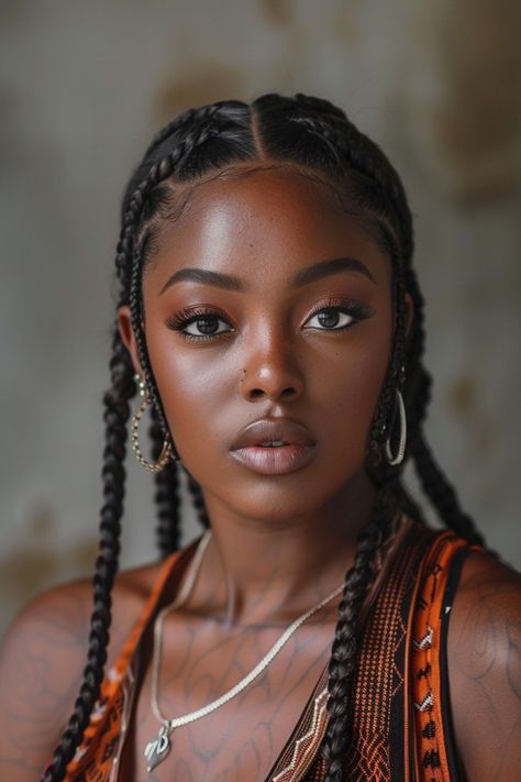 Amazing Look With Twist Braids