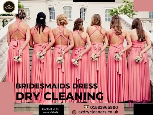 Bridesmaids Dress Dry Cleaning Luton