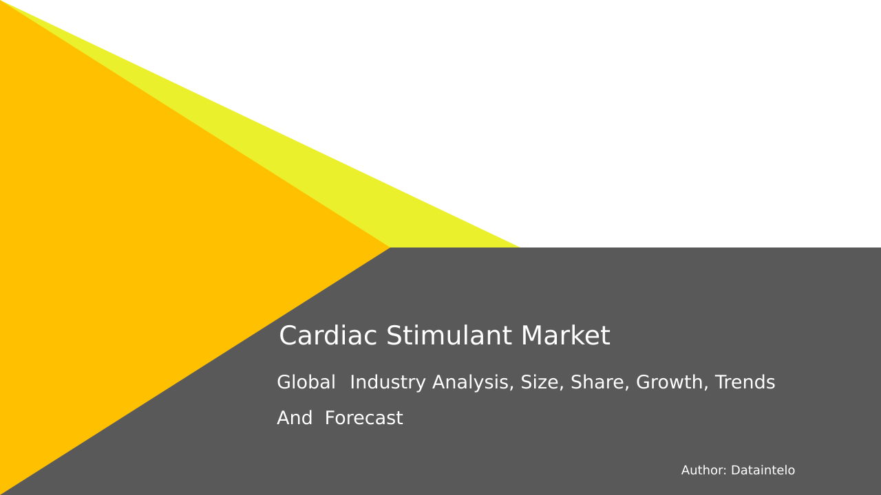 Cardiac Stimulant Market