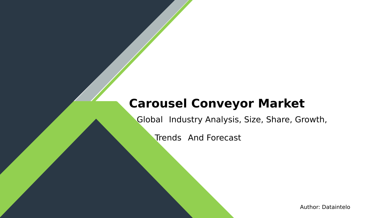 Carousel Conveyor Market